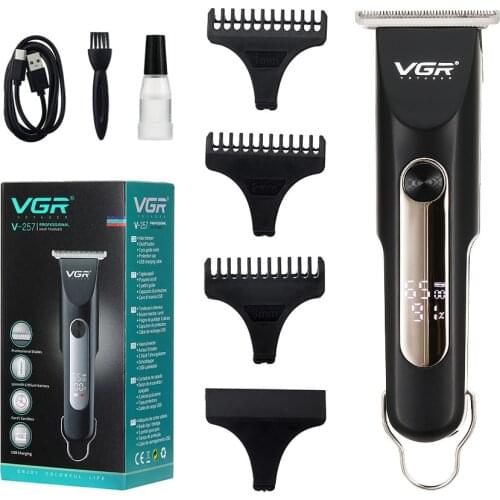 Full metal housing hair trimmer beard hair clipper professional oil-head electric hair clipper cord cordless men trimer kit