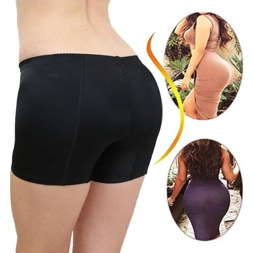 Women Control Panties with 2 Pad Butt Buttom Lifter Hip PADDED Enhancer Breathable Underwear Push Up Fake Big Ass Body Shaper