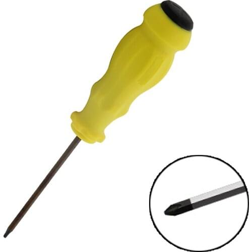 High Quality T6~T30 Torx Screwdriver 155~215mm Total Length Titanium Plated S2 Steel Magnetic Screwdriver Set 1pcs Yellow