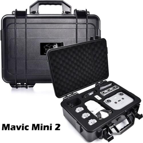 Mavic Mini 2 Explosion-proof Case Box ABS Waterproof Hard Cover Shell Handbag Travel Bag For DJI Mavic Mini 2 Drone Accessories