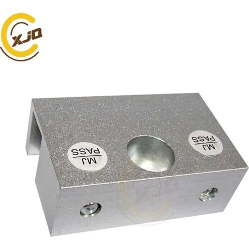 XJQ Aluminium Bracket for Bolt lock, Suitable for frameless glass door Access Control system electric drop lock brakcet GB-B70