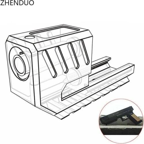 ZHENDUO SKD G18 3D Printing Hop Up Toy gun Accessories Free Shipping