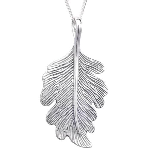 Ajax Womens 925 Sterling Silver Oak Tree Charms Pendents For Fashion Chain Necklaces 2021 Jewelry On The Neck