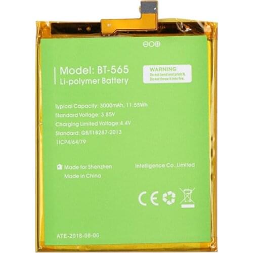 10pcs /lot 3000mAh BT-565 Battery For Leagoo KIICAA Mix T5 T5C BT565 BT566 Phone Latest Production High Quality Battery