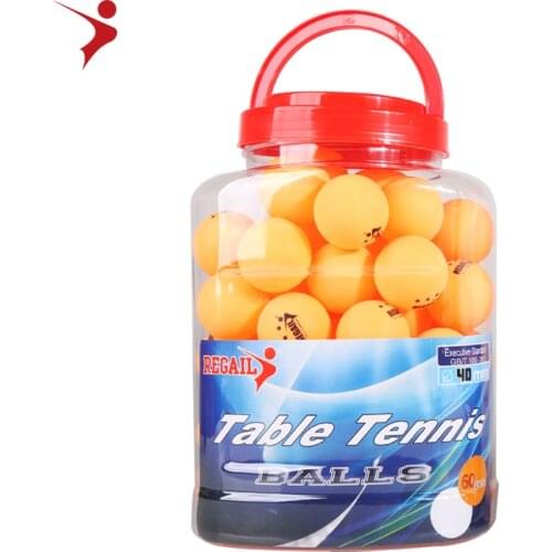 Table tennis 60 barrels factory direct sales training game high elasticity and resistance to play table tennis new material