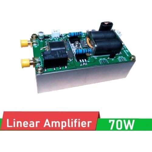 70W SSB linear RF Power Amplifier HF DIY KITS For YAESU FT-817 KX3 AM CW FM Radio ham Shortwave radio AMP