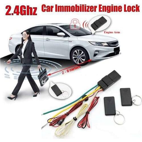 Car 2.4G RFID Wireless Anti-Theft Device Car Anti-Theft Intelligent Circuit Cut Off Automatic Unlocking Device