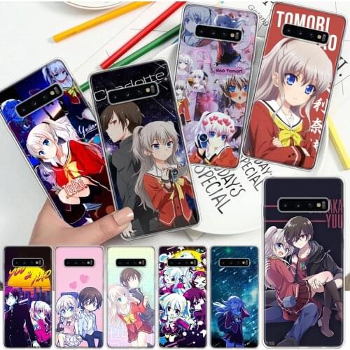Charlotte Anime Nao Tomori Phone Case For Samsung Galaxy A51 A71 A70 A50 A40 A30 A21 A20E A10S A41 A01 A6 A7 A8 A9 Plus + Soft C