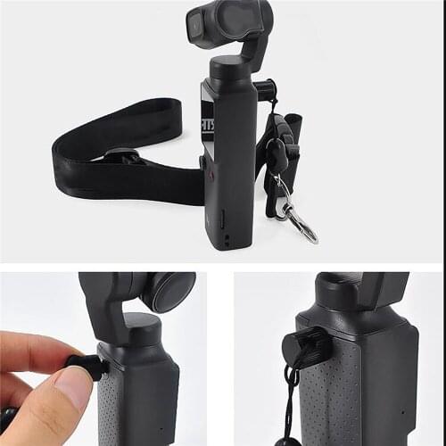 For DJI Osmo pocket 2 Adjustable Hand Neck Strap Belt Lanyard Anti-dropping Neck Sling