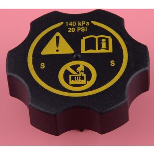 DWCX 1Pc Radiator Expansion Water Tank Cap Cover 13502353 1305248 Fit for Opel Vauxhall Astra Insignia Corsa Zafira