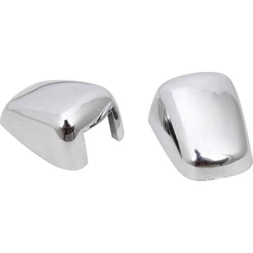 New2Pcs Front Windshield Washer Wiper Spray Nozzle Decorative Cover for 2007-2016 Year Jeep Compass / Patriot / Grand Cherokee