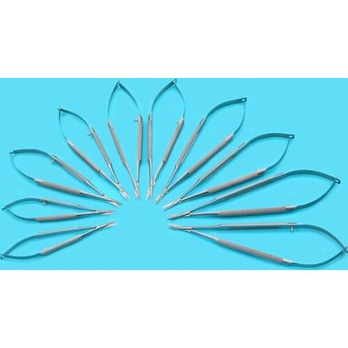 Cosmetic and plastic ophthalmic corneal Scissors 12.5/14/15/16/18cm