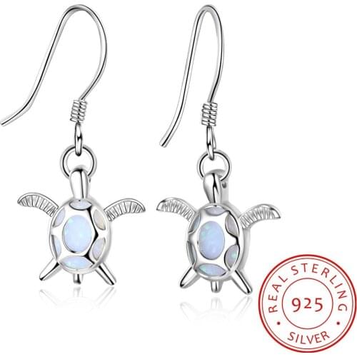 Fashion classic S925 s-ilver earrings marine turtle earrings ladies earrings