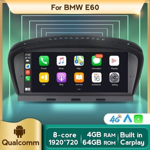 MSM8953 4G LTE Eight Core Android 10 Car Multimedia Player Carplay Auto GPS DSP for BMW Series 5 3 E60 E61 E62 E63 E90 E91 E92
