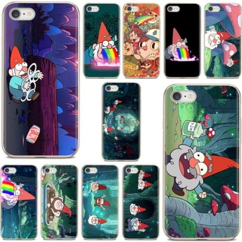 Soft Case Cover For Samsung Galaxy S7 S8 S9 S10E S20 FE Note 10 20 Edge Lite Plus Ultra Falls-Puking-Sculpture-Gnome-Gravity