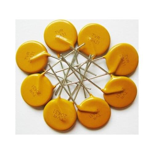 New 10PCS/lot TVR20431 20D431K ZNRFNRV20K431 TVR20431KSY 430V 20MM dip varistor