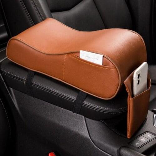 Hot New Car Leather Central Armrest Pad for kia sportage 2015-2017 3 rio ceed cerato soul sorento K2 K3 K5 K4 KX5 Forte OPTIMA