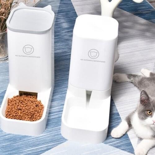 Cat Dog Water Feeding Bowls Feeder Automatic Feeders Dog Water Dispenser Bottle Cat Bowl Feeding and Drinking