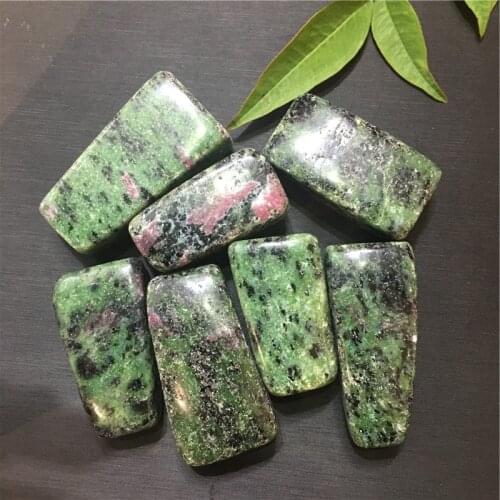 Natural Epidote Zoisite Stone Mineral Stone Healing Obelisk Wand Home Decor DIY Gift Decoration Reiki