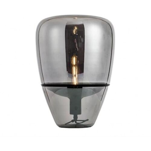 Nordic modern E27 glass table lamp for sitting room art glass desk lamp bedside lamp