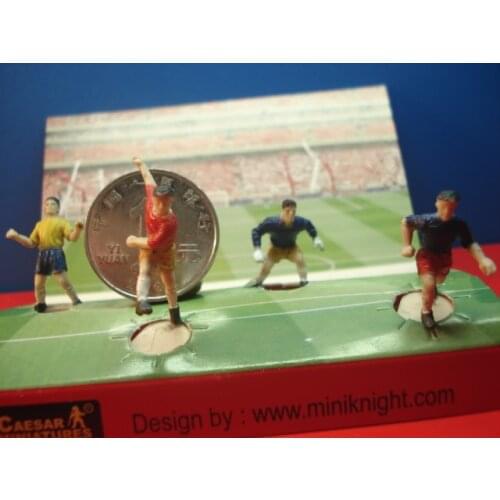 Super mini 1/72 PVC figure athelete painted