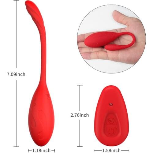 Wireless Remote Vibrator Bullet Vaginal Silicone Kegel Exercise Balls G Spot Stimulator Vibrating Egg for Women