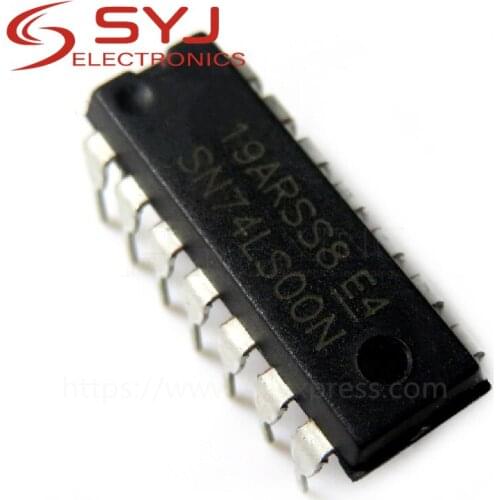 10pcs/lot HD74LS00P DIP14 HD74LS00 DIP SN74LS00N 74LS00 SN74LS00 DIP-14 new original In Stock