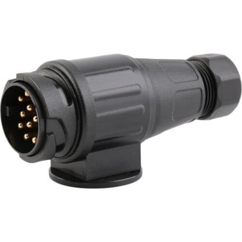 12V Vehicle Tirol 13Pins 13-pin Trailer Plug 13Pole Connector Towing Bar Socket Plastic plug socket trailer cable 12V EU