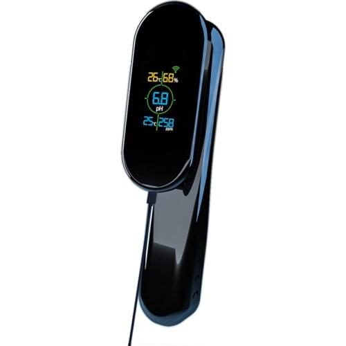 DW Aquarium Accessories Water Quality Monitor Wi-Fi 5in1 TDS&pH&Temp Meter Water Quality Real-time digital meter