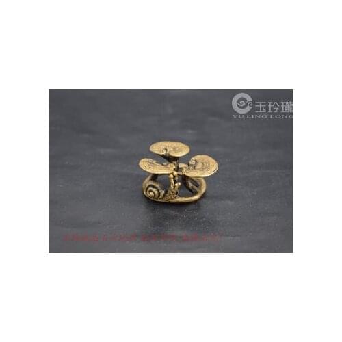 Antique and Old (Ganoderma lucidum. Ruyi) Bronze Ornaments