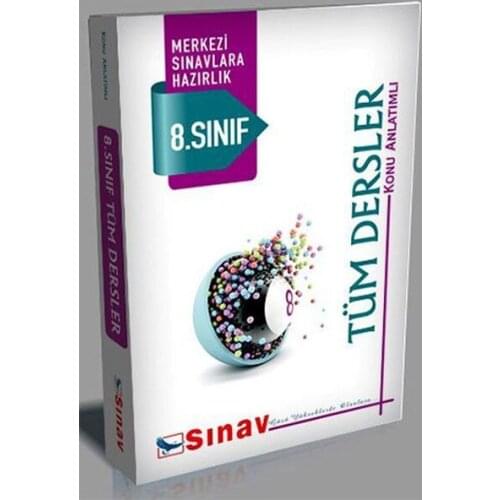 Exam 8 Grade All Lessons Subject Anlatımlı Collective Exam Magazine Publications (TURKISH)