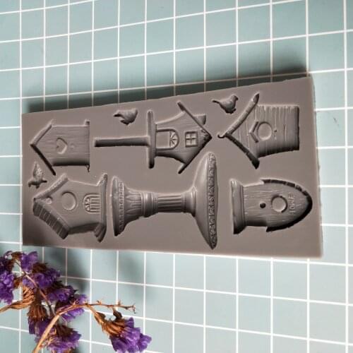 Fondant Mold Cake Decor Soap DIY Aroma Mould Soap Making Moulds Resin Clay Molds PRZY House Handmade Silicone Silicone Rubber