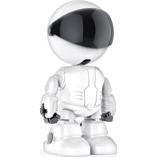 HD 2.0MP Mini Robot Wifi IP Camera Smart Auto Body Tracking Baby Monitor Indoor Two Way Audio Alarm Push Security CCTV Camera