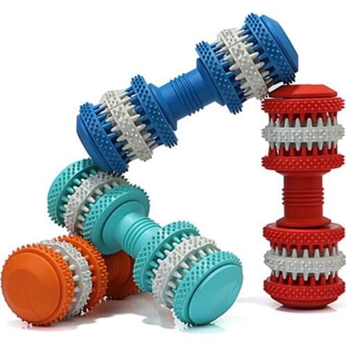 Interactive Dog Toys Elasticity Chew Toy For Pet Clean Teeth Toy Puppy Food Dispenser Molar Bite Biting Toys Aggressive Chewers