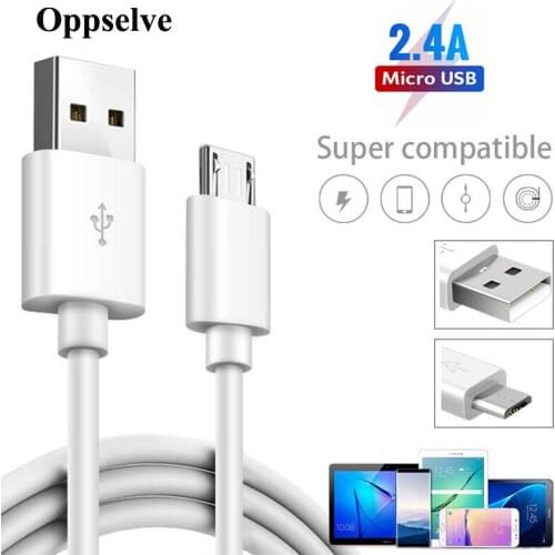 Micro USB Cable 2.4A Fast Charge USB Data Cable For Samsung Xiaomi Tablet Android USB Charging Cord Micro USB Charger Cabo Wire