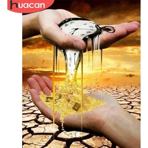 HUACAN Oil Painting By Numbers Hand Wall Art Unique Gift On Canvas DIY Frame Picture By Numbers Figure Childrens Room Decor