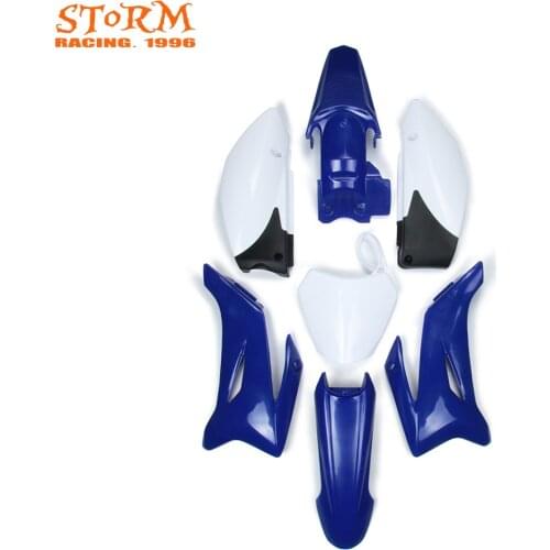 Motorcycle Plastic Kit Front and Rear Side number plates Fender Tank shrouds For YAMAHA TTR110 TTR 110 and Chinese 125CC