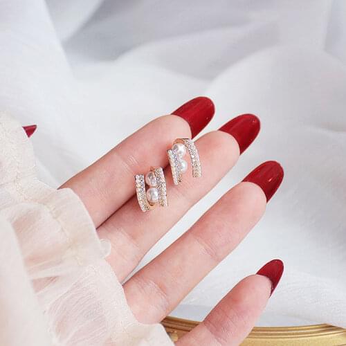 Circle Earrings Temperament Minimalist Earrings Daily All-match Fine Charm Exquisite Luxury Jewelry Earrings Accessories Gift