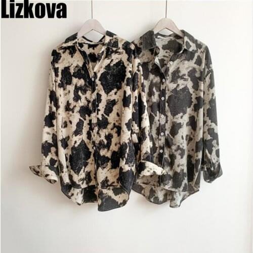 Леопардовые блузки LizKova China At AliExpress