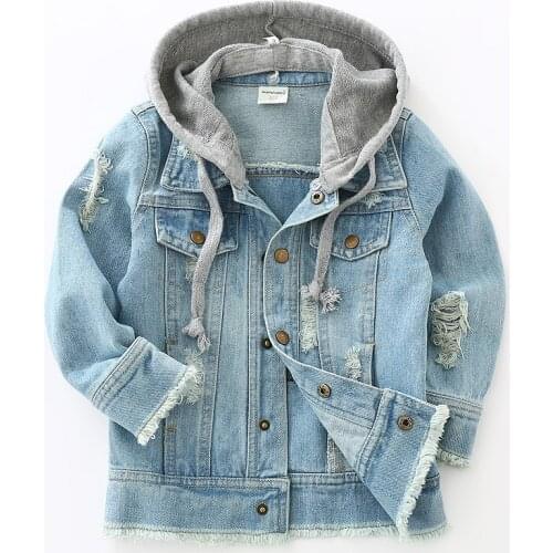 Lunoakvo Denim Jackets For Girls