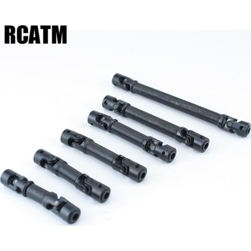 Metal Transmission Shaft CVD Universal Joint for 1/14 Tamiya RC Truck Car SCANIA VOLVO FH12 ACTROS MAN LESU Hino Iveco DIY Part