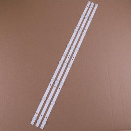 3 Pieces/lot New LED strip K320WD 4708-K320WD-A2213K01 A4213K01 471R1055 471R1P53 8 LEDs 618mm for LE32D59 32PFL3045