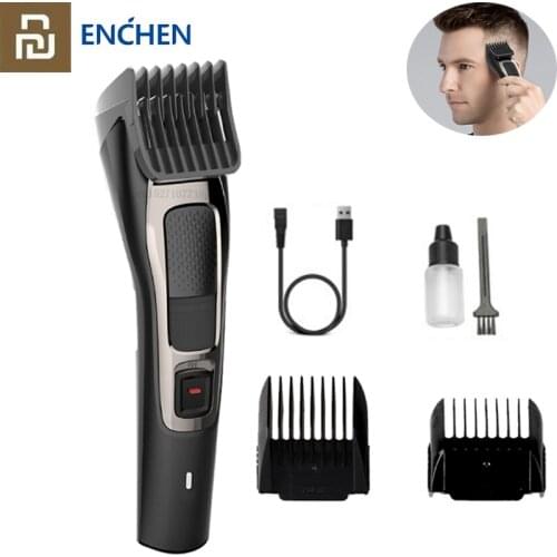 Original Youpin ENCHEN Sharp3S Hair Clipper Fast Charging Men Electric Cutting Machine Professional Low Noise Hairdress