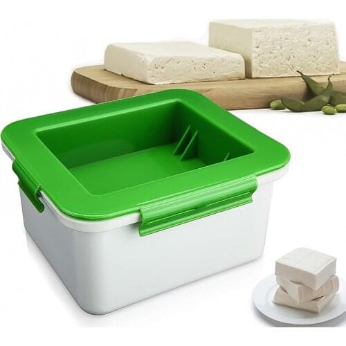 Plastic Tofu Press Mold Quick Drainage Tofu Press Mold Box For Homemade Tofu Soybean Curd Removes Moisture Kitchen Tool
