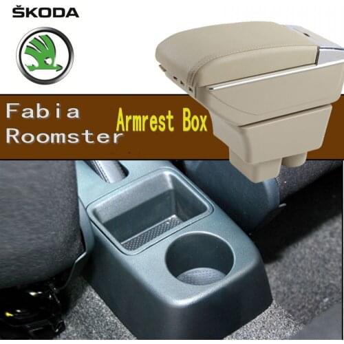 Fabia/fabia 2 armrest box