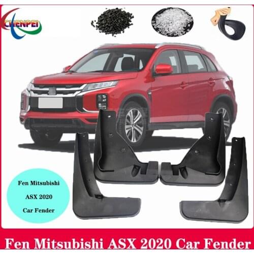4pcs Special Fender For Mitsubishi ASX 2009-2020 Car Fender Auto Mudguard Tire Supplies Car Decorate Accessories