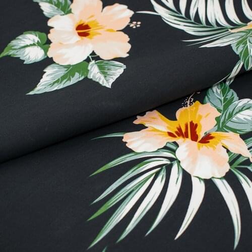 Morning Glory Pure Cotton Fabric For Dress Платье Tissus Au MÈTre Telas Por Metro Sewing Ткань Для Шитья Vestidos Coton DIY