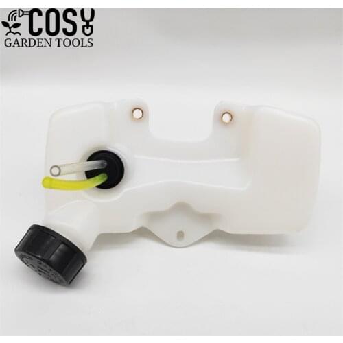 Fuel tank assembly for Zenoah G23L G26 G26L BC2310 2610 Series 26CC Grass trimmer Brush Cutter Oil Tank Cap Hose Spare Parts