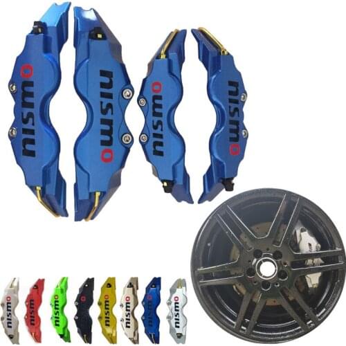Universal Disc Brake Caliper Cover Nismo Emblem Sticker Front Rear For N issan PATROL GT-R 370Z Note JUKE QASHQAI Car Styling