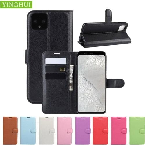 Protective Case For Google Pixel 4 Phone Case Wallet Card Book Style Flip Leather Cover Protect Cover For Google Pixel 4XL Case